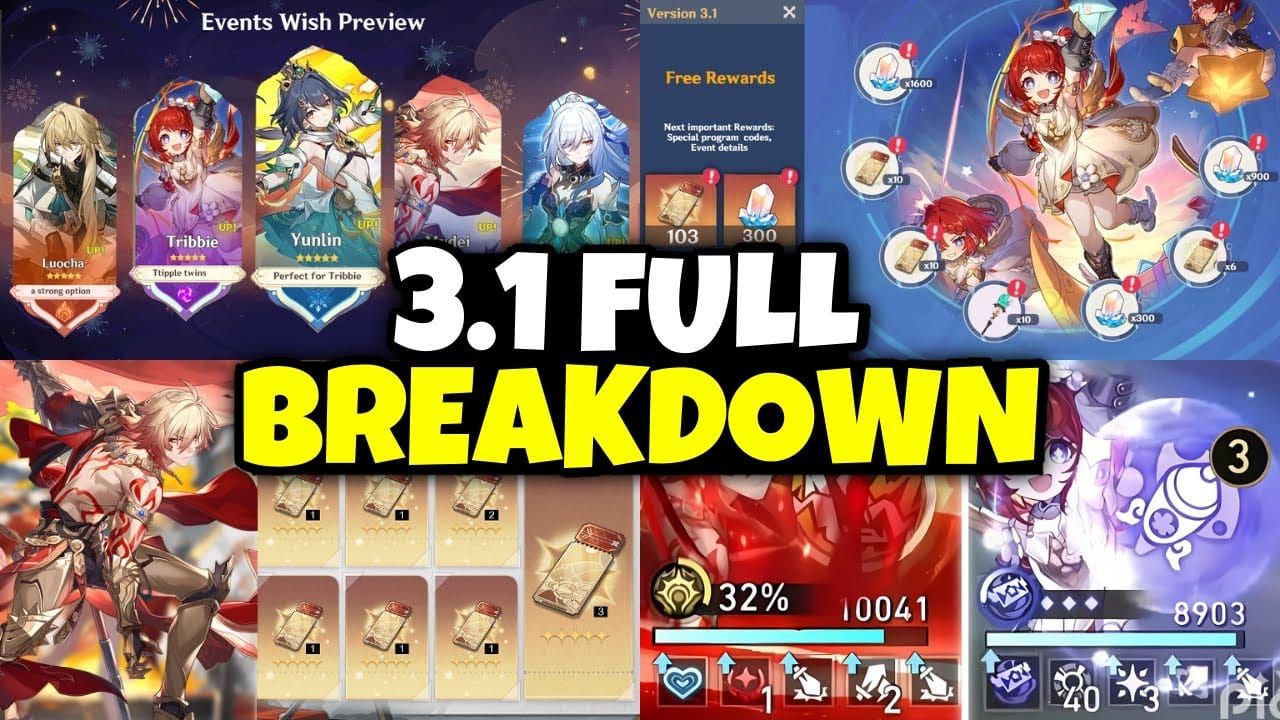 HSR 3.1 Tier List & Oneiric Shard Top-Up Guide 2026