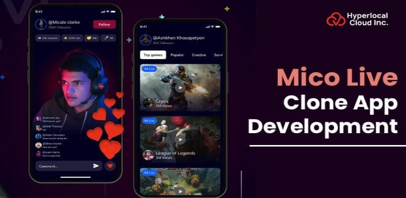 MICO Live cross-room voting and matching interface