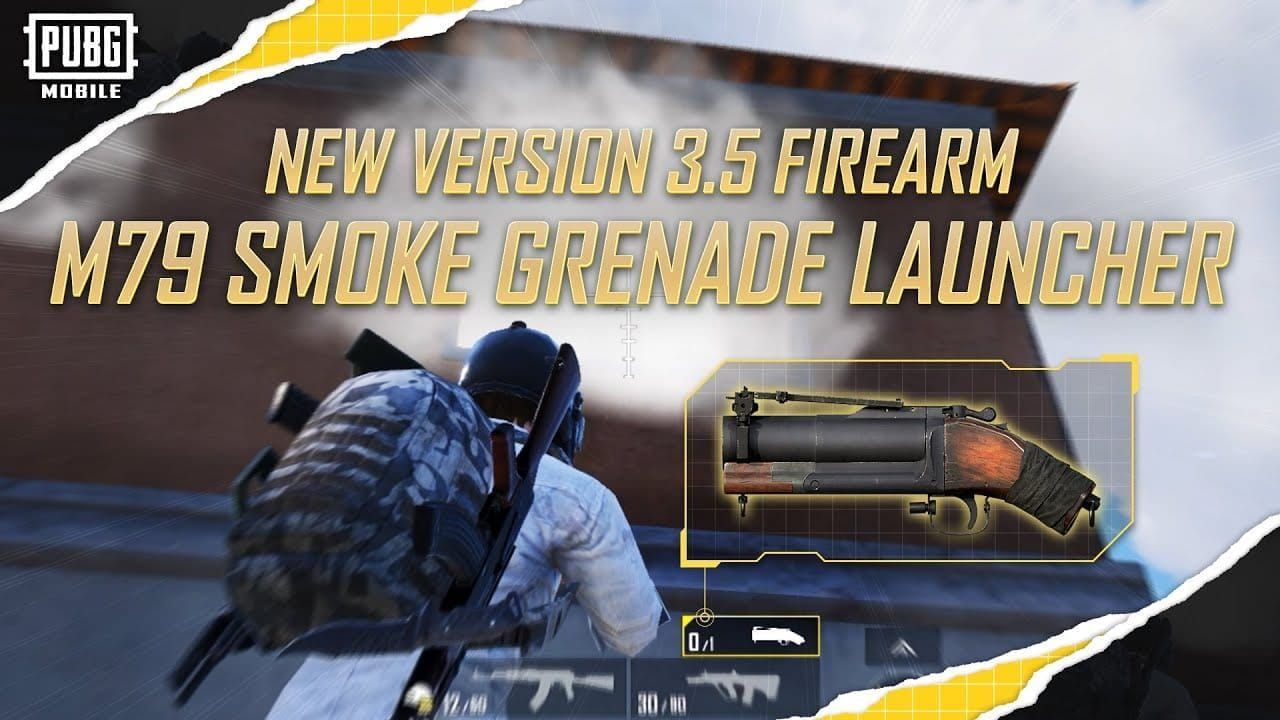 PUBG Mobile smoke grenade and mortar coordination screenshot