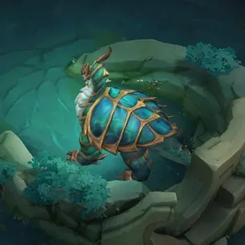 Цель Черепаха в Mobile Legends Bang Bang на карте на 2:00