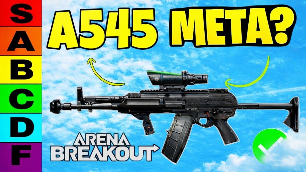 Сравнение штурмовых винтовок HK416 и A545 в 12-м сезоне Arena Breakout