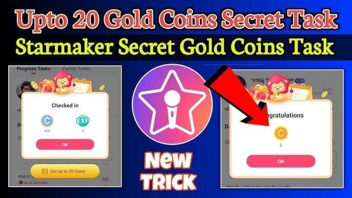 StarMaker: Интерфейс акционных подарков в часы пик в событии Sing Karaoke Coins