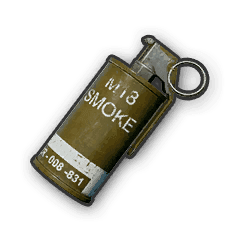 PUBG Mobile player using smoke grenades for safe teammate revival