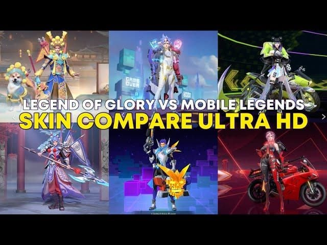 Сравнение высокоценных наборов скинов в Mobile Legends Bang Bang