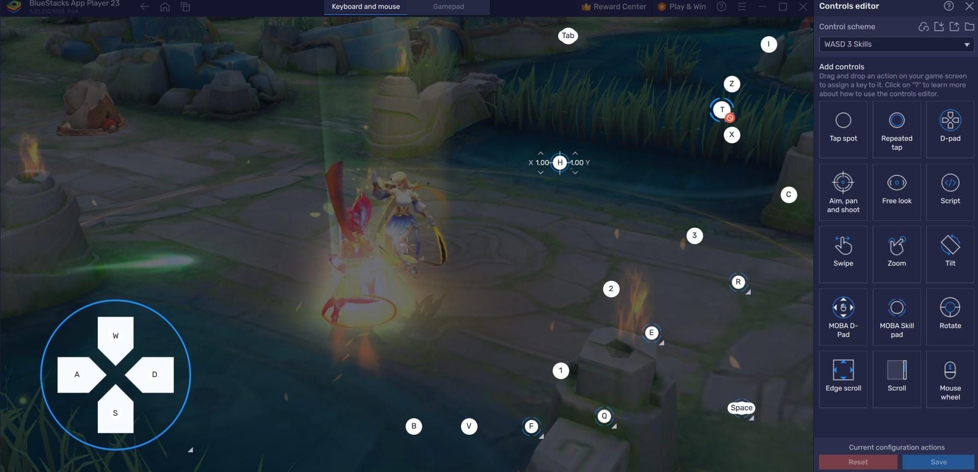 Custom Honor of Kings control layout for MLBB switchers