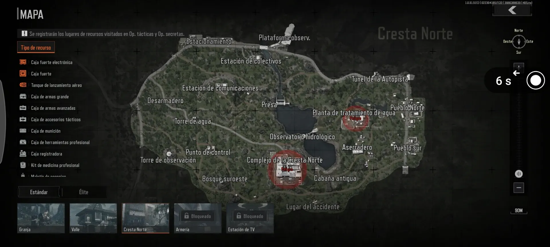 Screenshot of Control Tower rooftop angle in Arena Breakout Airport map