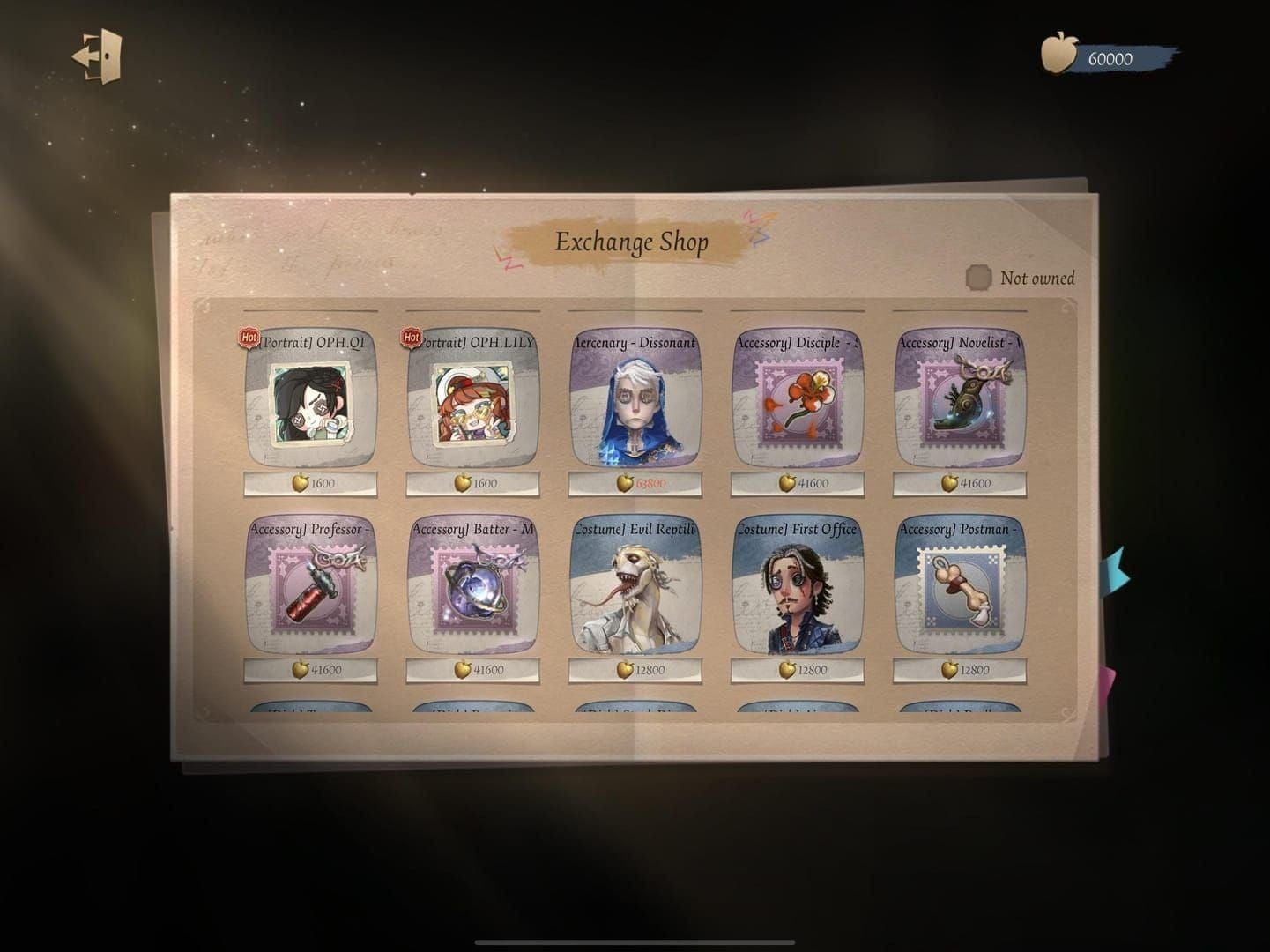 Сравнительная таблица наград для F2P и платящих игроков на 8-ю годовщину Identity V
