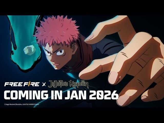 Скины персонажей Free Fire OB52 Jujutsu Kaisen, включая Годжо, Юдзи, Мегуми и Нобару