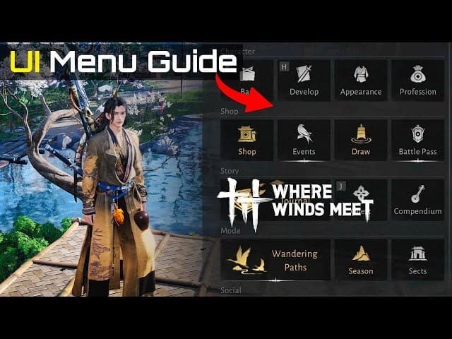 Celestial Echo draw system UI with costs and rewards in Where Winds Meet