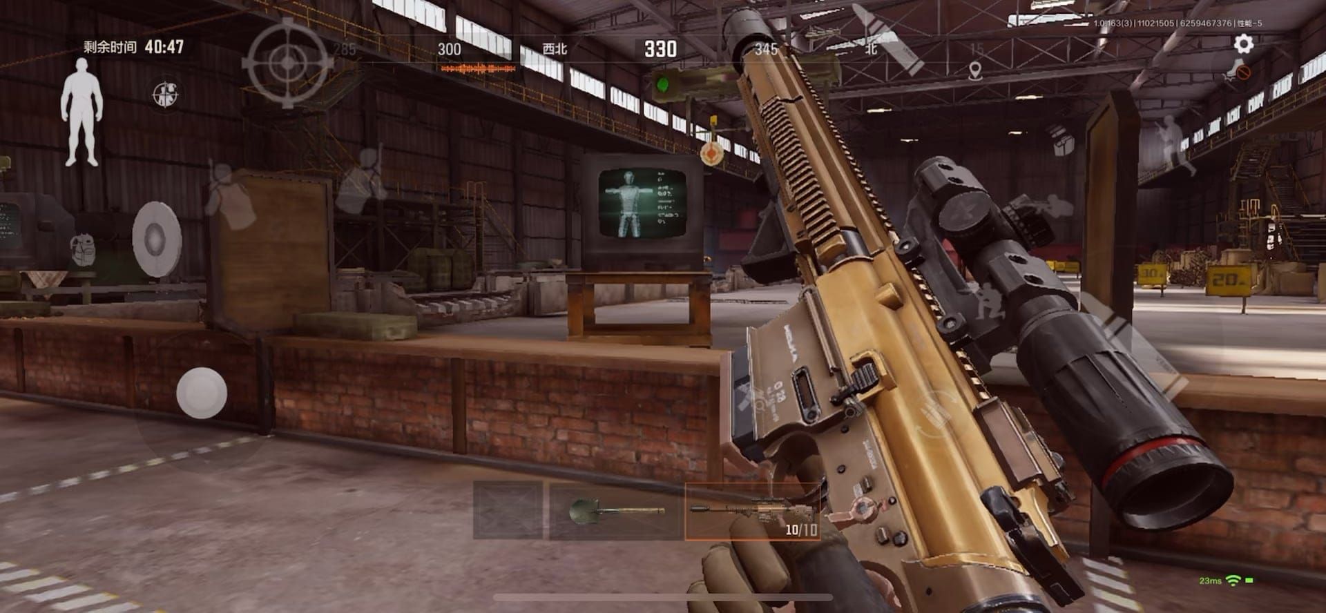 Arena Breakout G28, сборка наблюдателя с сошками и прицелом 4x-8x