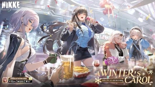 Экран навигации режима Goddess of Victory NIKKE Story Line Mode для хронологического обзора событий