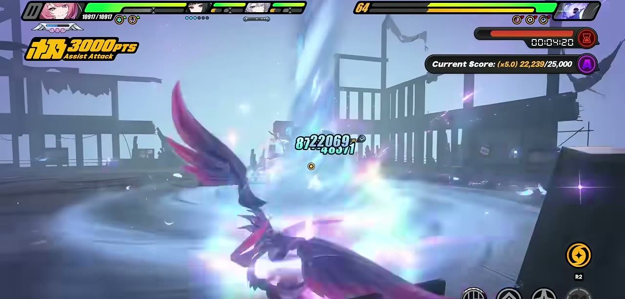 Remielle Miyabi Velina Vortex team on Shiyu Defense Node 5