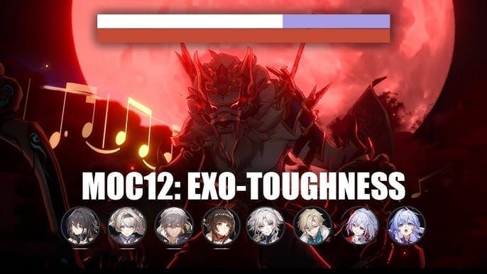Honkai Star Rail Exo-Toughness bar illustration for Fugue Super Break