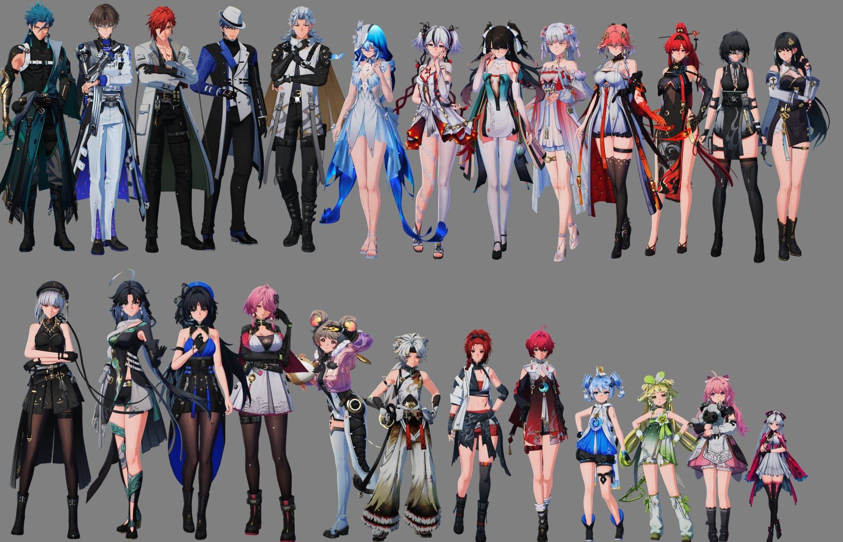 Wuthering Waves Luuk Herssen Sigrika Galbrena tier comparison chart