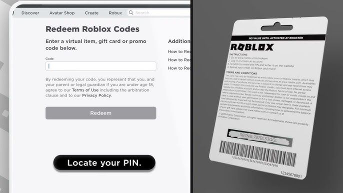 How to recharge Roblox Gift Card US