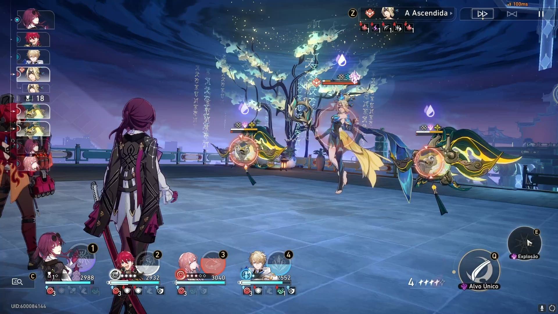 Honkai Star Rail Luka Simulated Universe damage comparison screenshot ATK vs Break Effect
