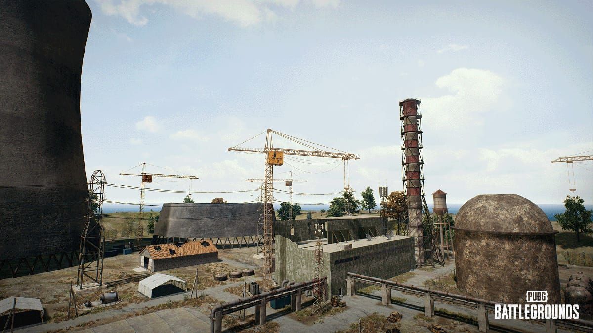 Скриншот области Мирового Древа PrimeWood Genesis на Эрангеле в PUBG Mobile