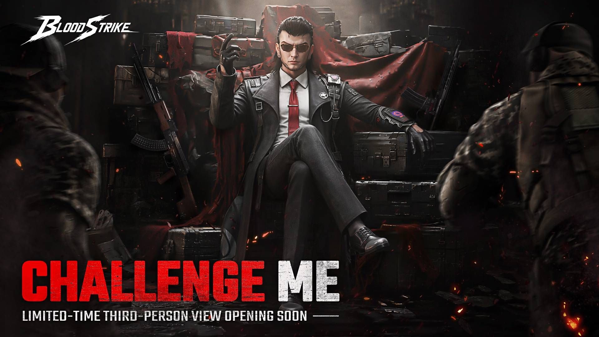 Blood Strike limited-time third-person challenge art for the current season