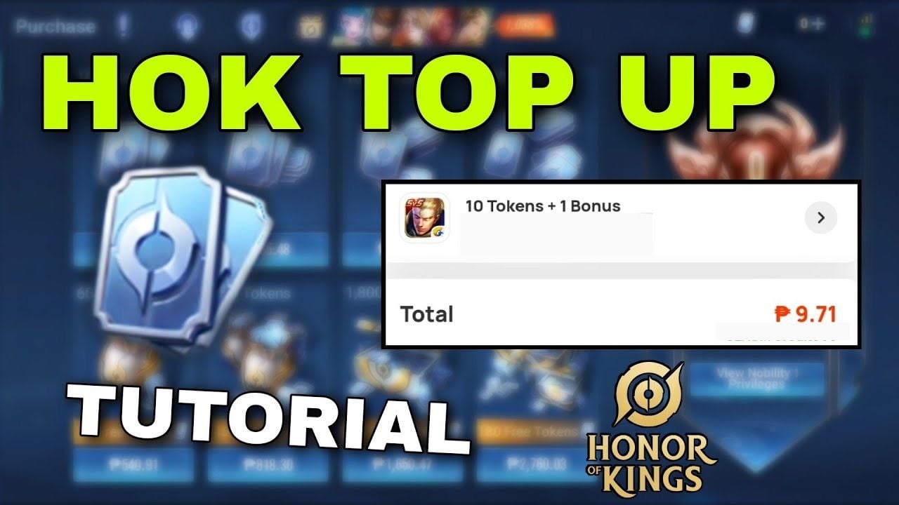 How to Get Free Honor of Kings Tokens on BitTopup ?