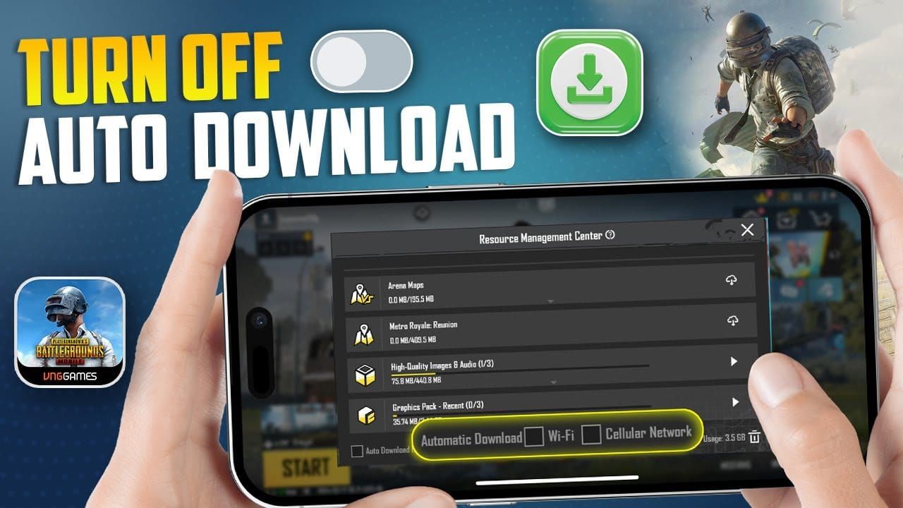 Guide to offload PUBG Mobile app on iOS for cache clear