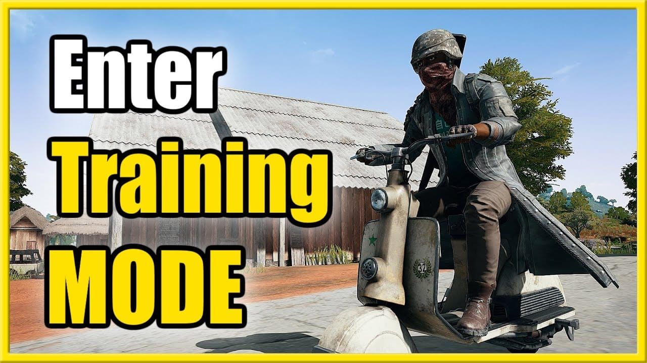 PUBG Mobile training mode screenshot showing DMR accuracy practice session