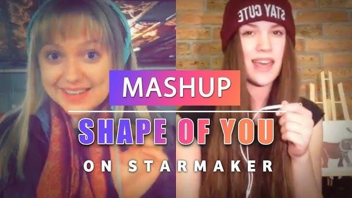 Example of viral StarMaker duet on Shape Of You