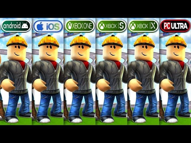 Сравнение активации Roblox на iOS, Android и iPad