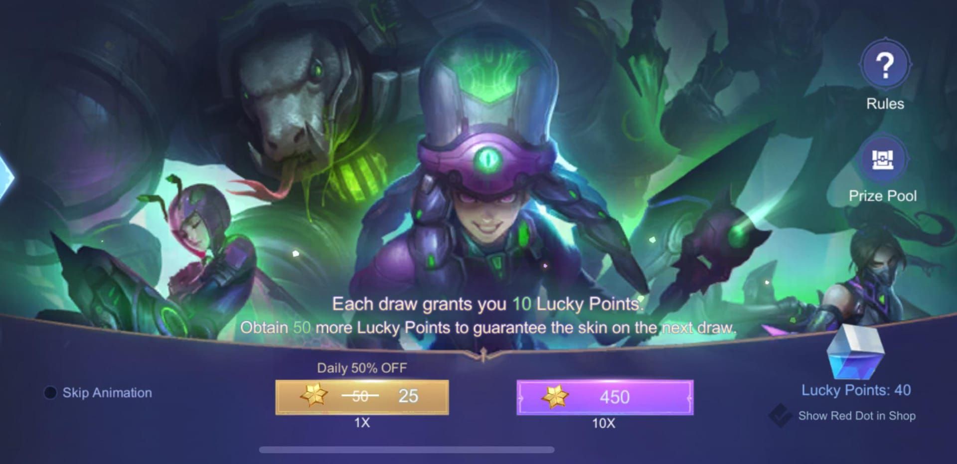 Comparison of standard vs first-daily draws in Mobile Legends Bang Bang Crystals of Aurora