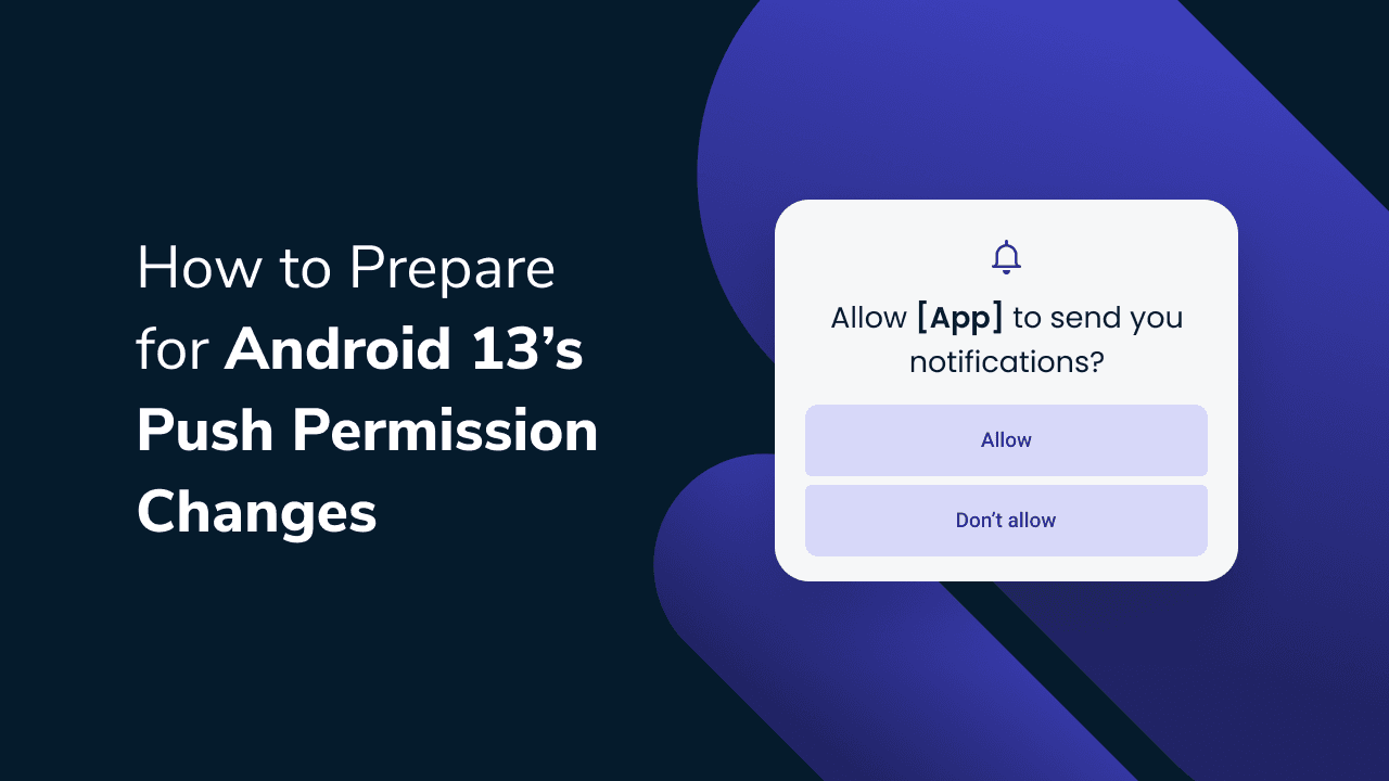 Android notification permission settings toggle menu