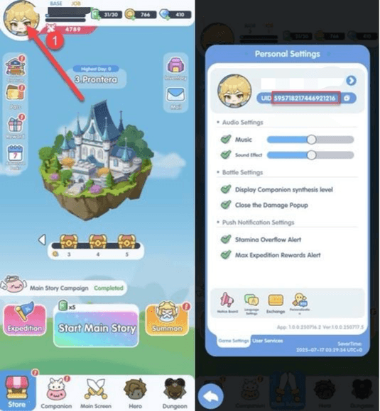 How to recharge Ragnarok Crush
