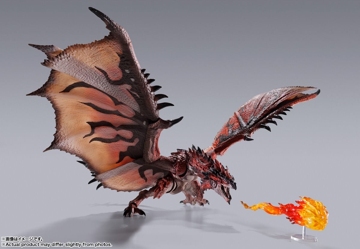Памятная модель к 20-летию Monster Hunter "S.H.MonsterArts Fire Dragon/Thunder Wolf Dragon" доступна для заказа уже сегодня.
