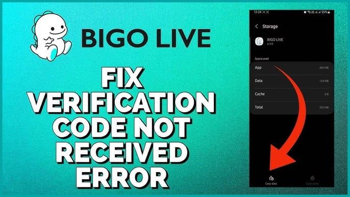 Экраны ошибок пополнения Bigo Live, отображающие код 51 (недостаточно средств) и код 05 (отказ в проведении операции)