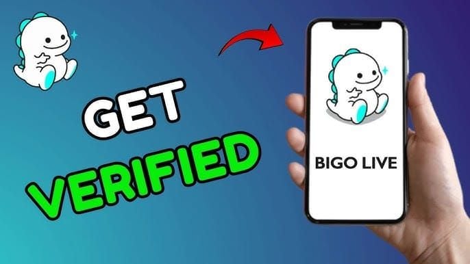 Comparison chart showing BIGO Live verified account benefits and protections
