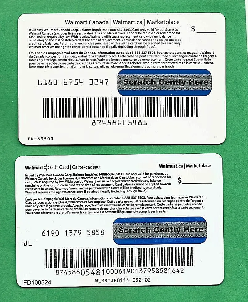 Как пополнить подарочную карту Walmart (CA) или купить подарочную карту Walmart (CA)