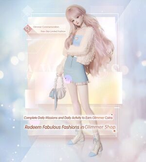 Интерфейс магазина Glimmer Shop в Life Makeover с одеждой и ценами в монетах