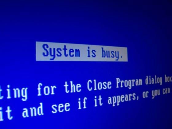 WeSing app screenshot displaying System Busy error message during gift sending