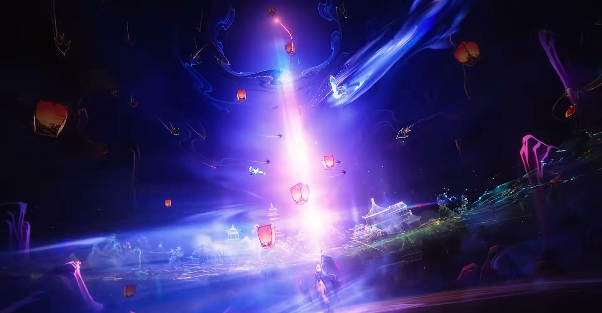 Yangyang Xuanling Liberation cinematic in the 3x Enhanced Heavy rotation