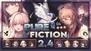 Screenshot of Jiaoqiu DoT team testing results in Honkai Star Rail Pure Fiction Wave 5