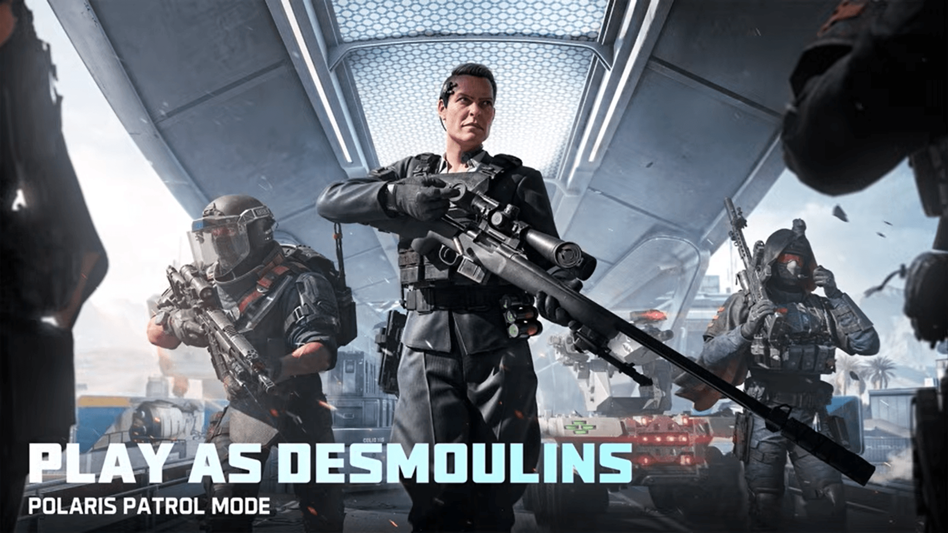 Демулен за рулем боевой машины Polaris Patrol в Delta Force