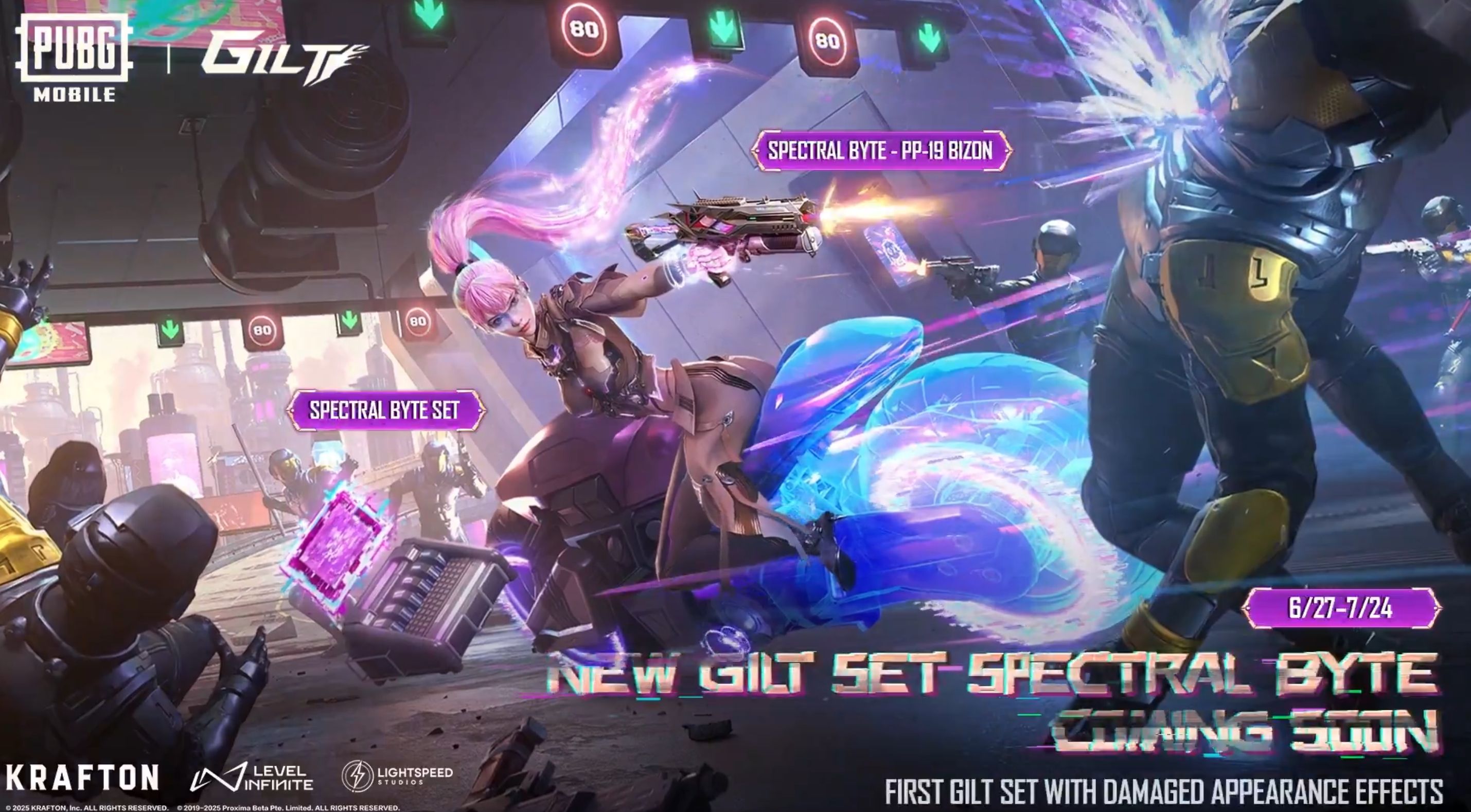 Find the Mystical Spectral Byte Gilt Set in PUBG Mobile!