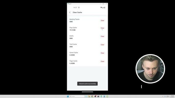 Руководство по очистке кэша приложения StarMaker на мобильном устройстве