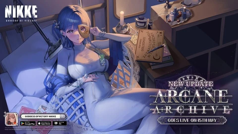 Label character Archives interface in Goddess of Victory NIKKE showing skill unlocks