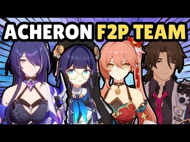 F2P-дружелюбный состав команды Ахерон с Пелой, Гуйнайфэнь и Галлахером