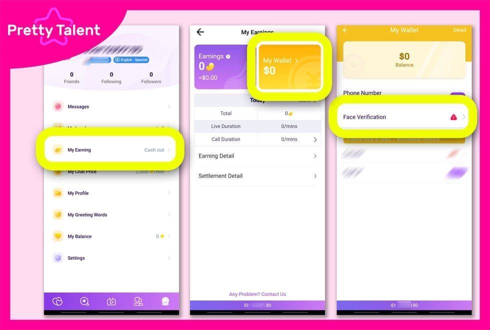 Chamet AI moderation guidelines screenshot