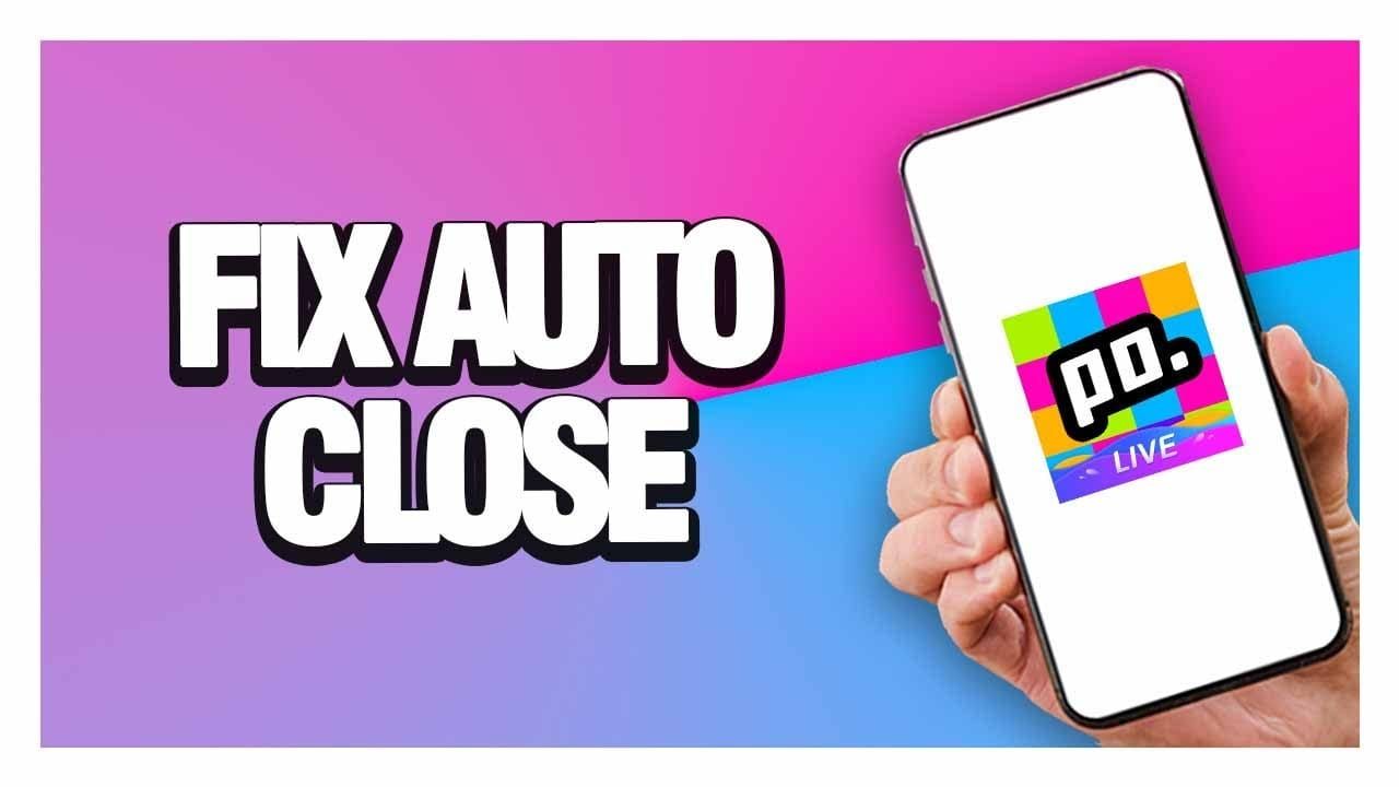Poppo Live app force close screenshot on Android and iOS devices