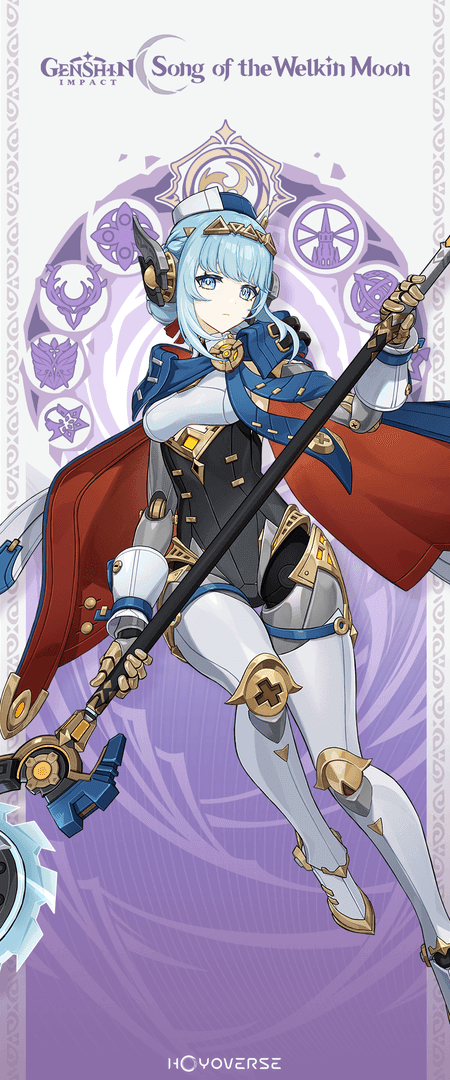 Ineffa, the new 5-star Electro Polearm character from Genshin Impact