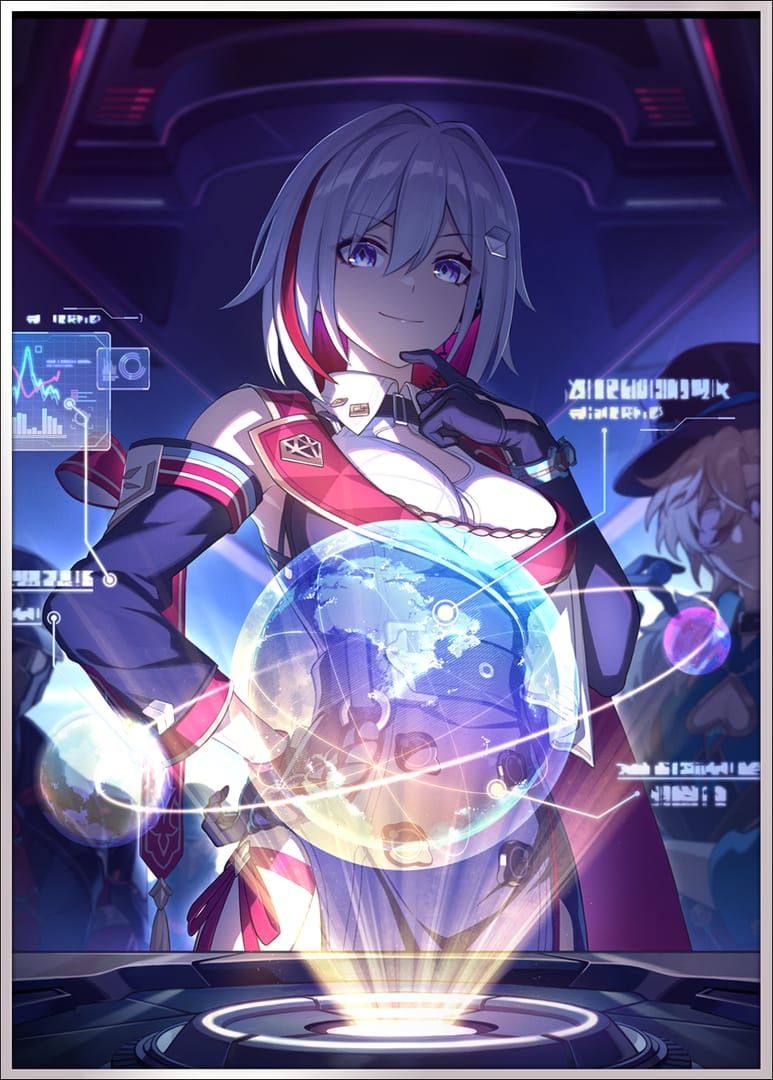 Honkai Star Rail Trend of the Universal Market 4-star Preservation Light Cone artwork and stats