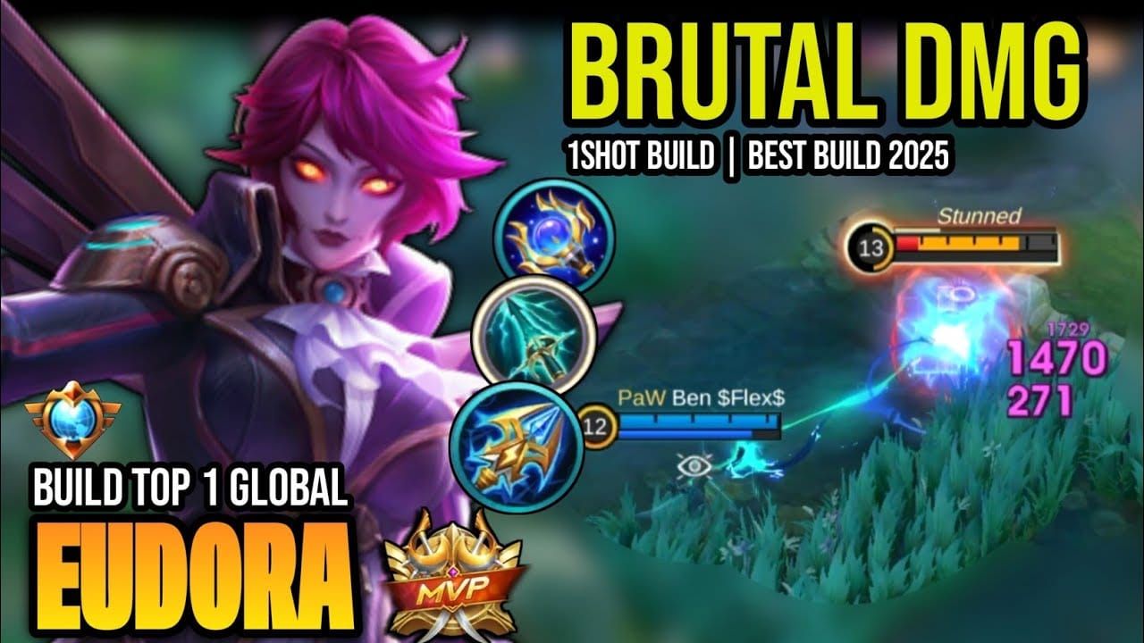 Mobile Legends Bang Bang Eudora core item build equipment