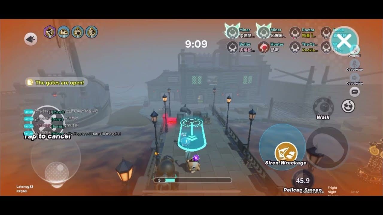 Eggy Party Pier of Terror map screenshot