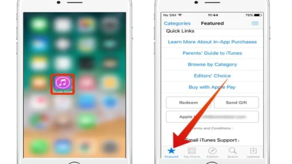 Скриншот App Store с отображением баланса Apple Account для подарочной карты iTunes (Тайвань)